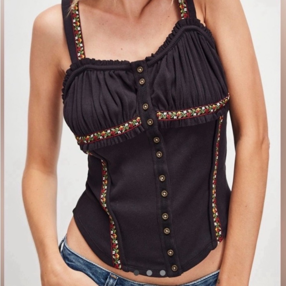 Free People Wilder Knit Top